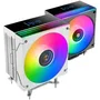 Mars Gaming Refrigeración CPU A-RGB MCPU-LCD Blanco 120mm ARGB 6 Heatpipes TDP 300W Intel AMD